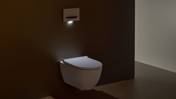 Geberit Sigma50 square design, s orijentacijskim svjetlom