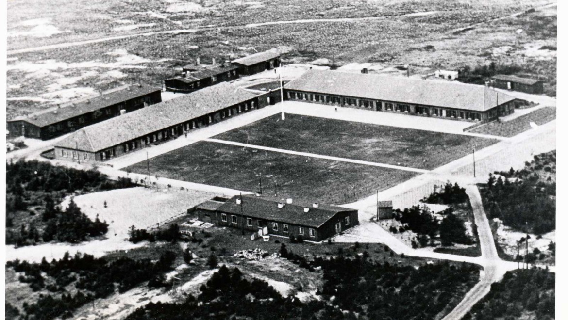 Godine 1945. u Oksbølu je osnovan najveći danski izbjeglički kamp (© Blåvandshuk Local History Archive)