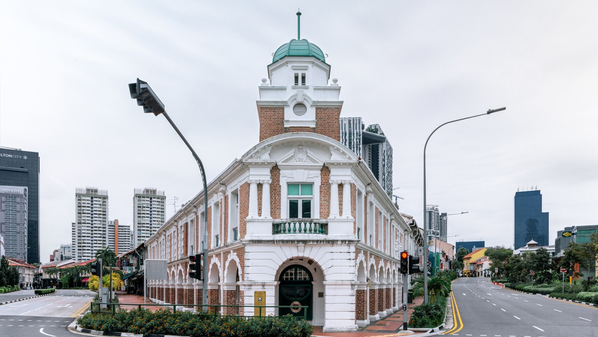 Restoran Born nalazi se na stanici Jinrikisha, jednoj od rijetkih povijesnih zgrada u Singapuru (© Owen Raggett)