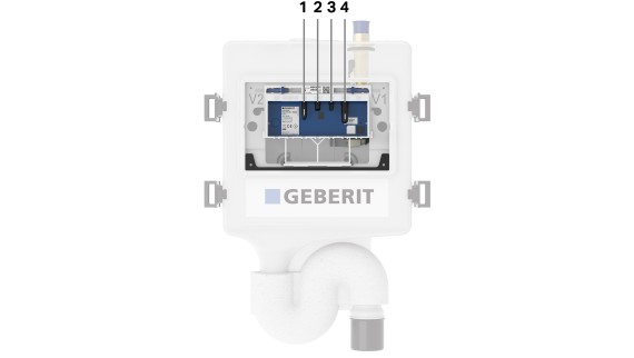 Geberit HS30 jedinica za higijensko ispiranje (© Geberit)