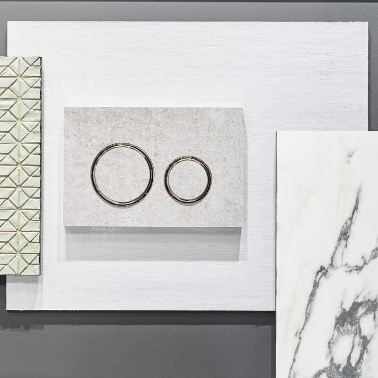 Tipka za aktiviranje Sigma21 u izgledu betona s kromiranim dizajnerskim prstenovima Tipka za aktiviranje Sigma21 u izgledu betona s kromiranim dizajnerskim prstenovima