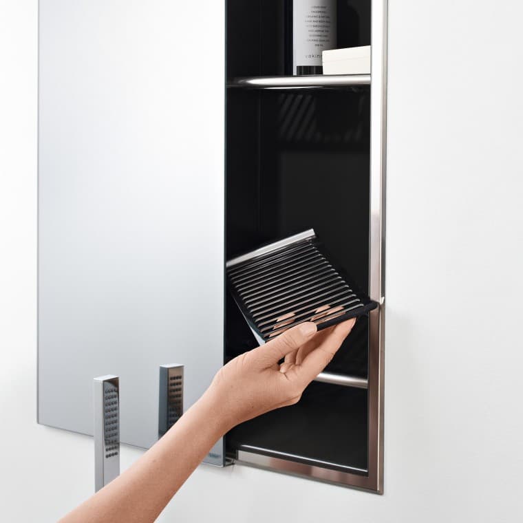 Kutija za odlaganje za niše u tamnosivoj boji Kutija za odlaganje za niše u tamnosivoj boji