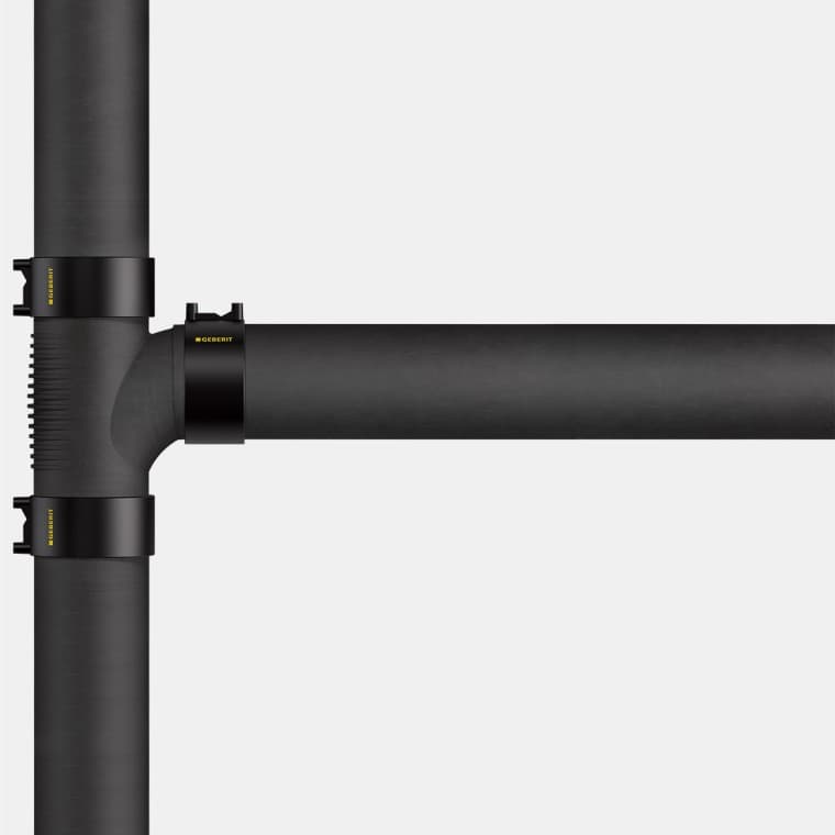 Vertikala Geberit Silent-db20 s etažnim priključkom Vertikala Geberit Silent-db20 s etažnim priključkom