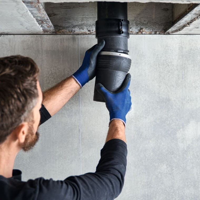 Ugradnja fazonskog komada Geberit Silent-db20 Offset Ugradnja fazonskog komada Geberit Silent-db20 Offset