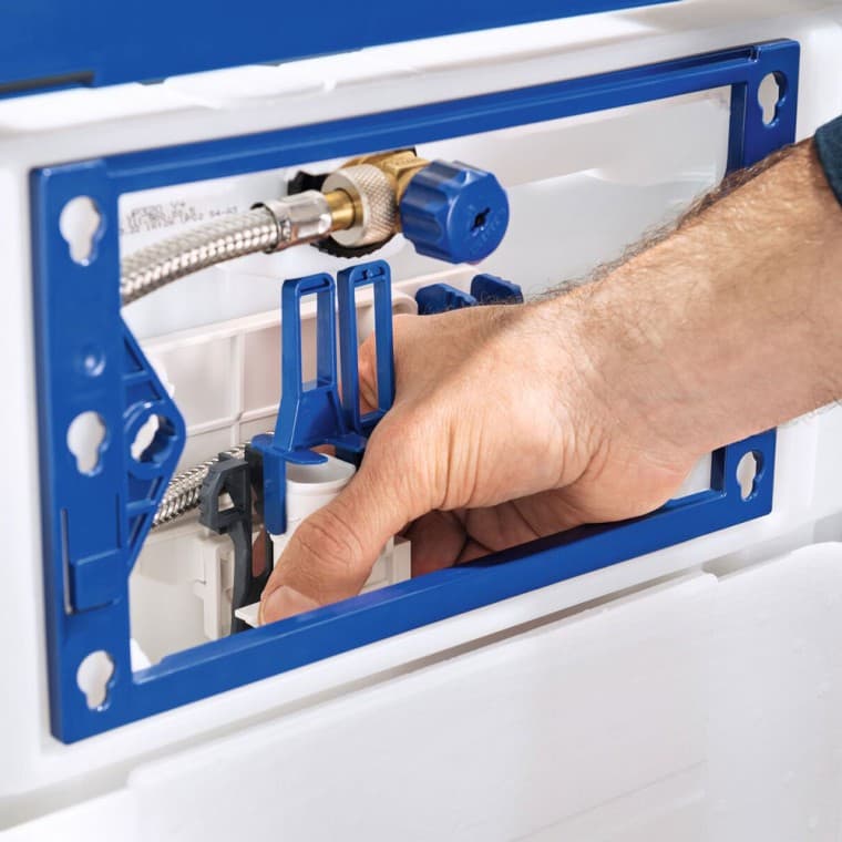 Geberit izljevni ventil tip 212: Ventili se lako ugrađuju i uklanjaju zahvaljujući kompaktnim dimenzijama. Geberit izljevni ventil tip 212: Ventili se lako ugrađuju i uklanjaju zahvaljujući kompaktnim dimenzijama.