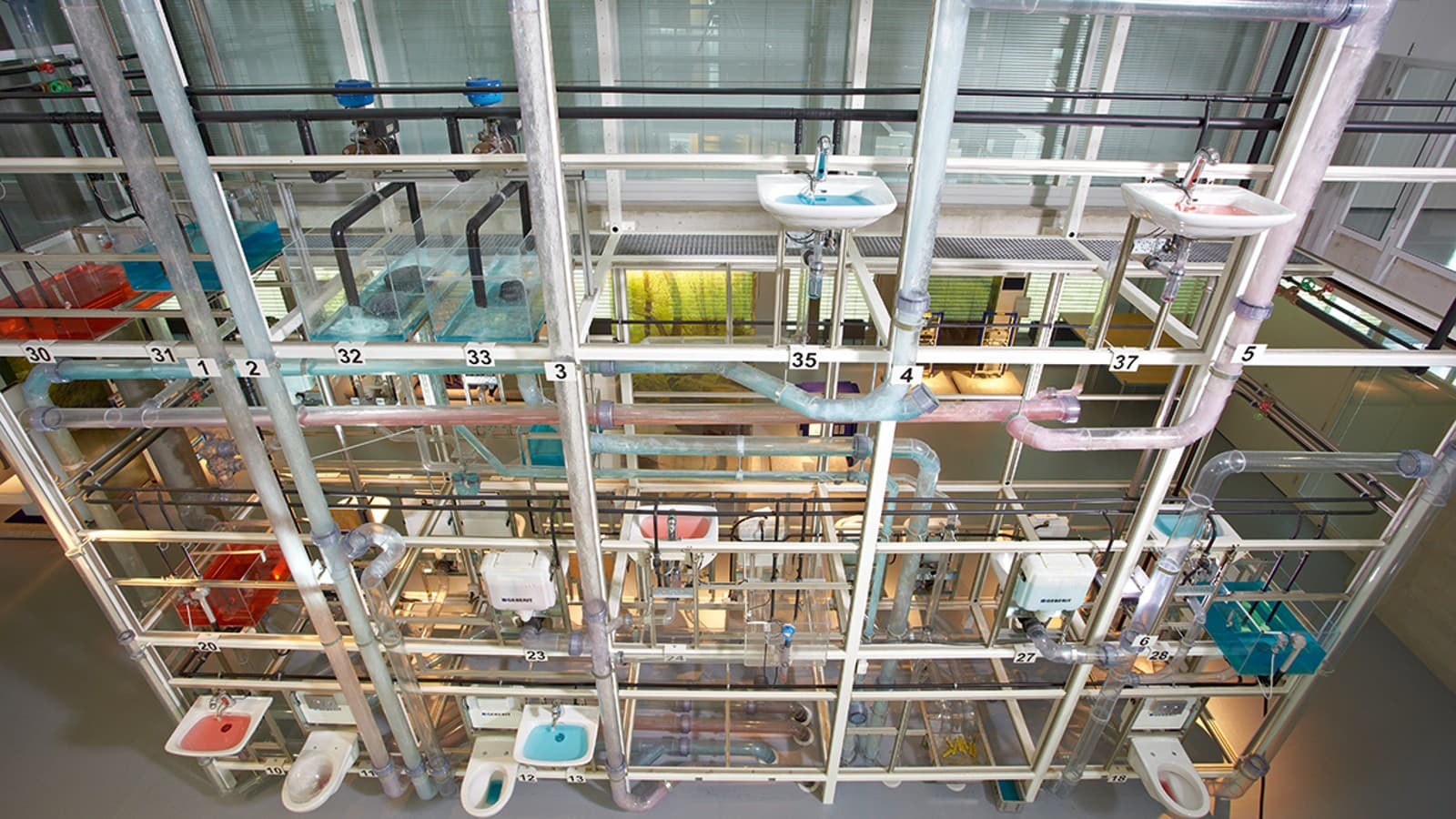 Geberitov toranj otpadne vode Geberitov toranj otpadne vode