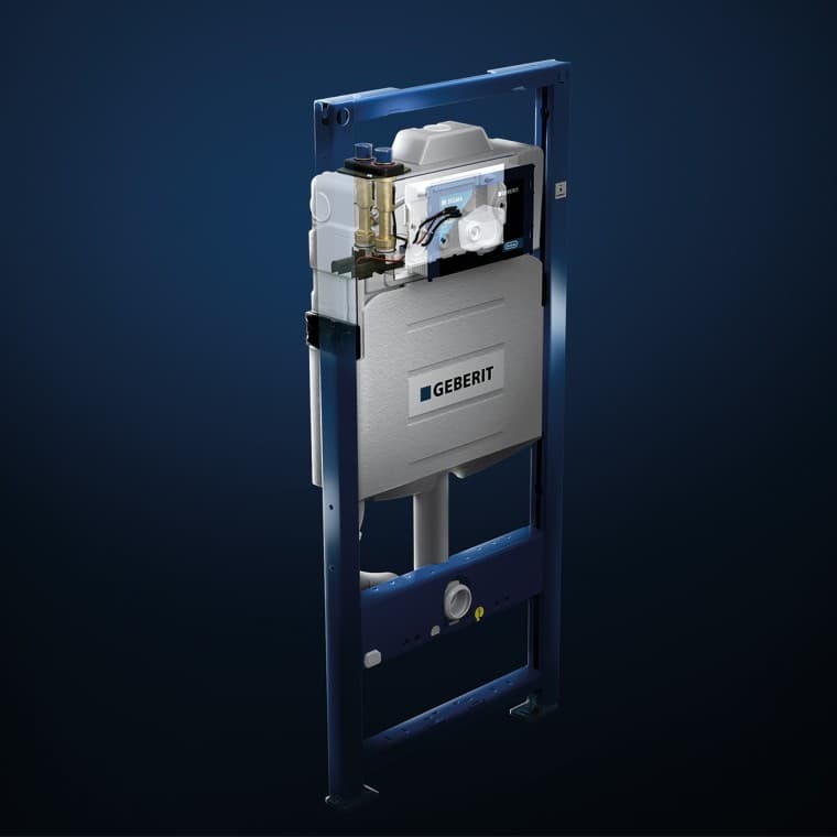 Geberit ugradbeni vodokotlić s HS50 jedinicom za higijensko ispiranje Geberit ugradbeni vodokotlić s HS50 jedinicom za higijensko ispiranje