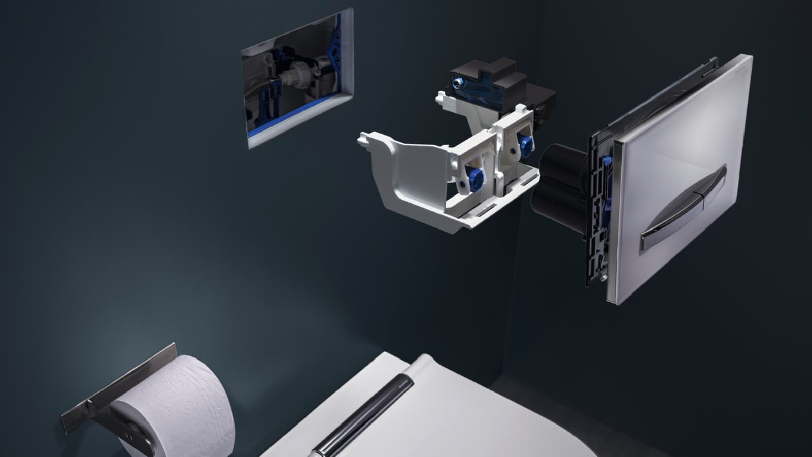 Geberit HS05 jedinica za higijensko ispiranje (© Geberit) Geberit HS05 jedinica za higijensko ispiranje (© Geberit)