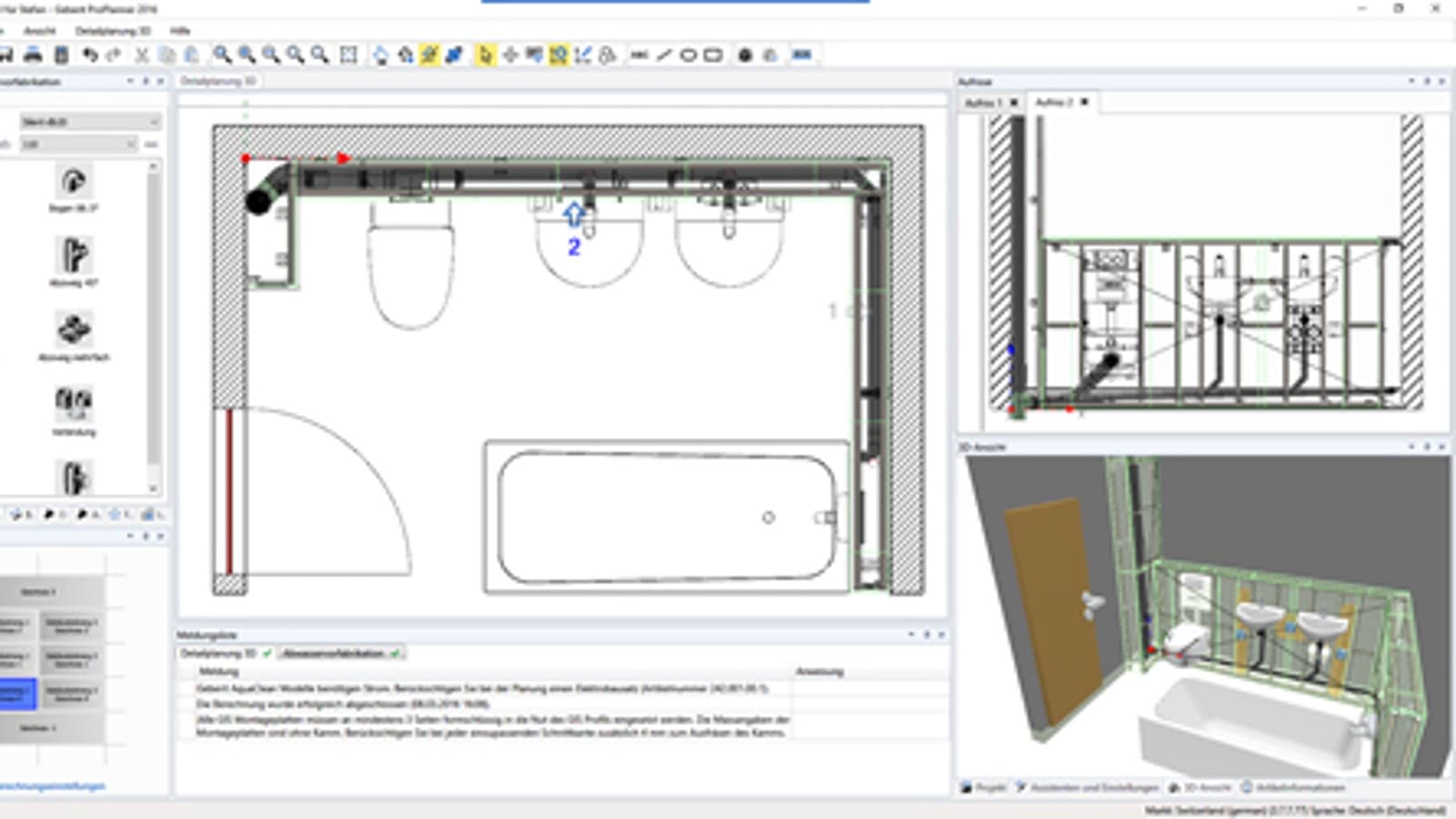 Projektiranje odpadnih voda u Geberit ProPlanner Projektiranje odpadnih voda u Geberit ProPlanner